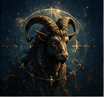 Ταπετσαρία Αιγόκερως με εντυπωσιακό zodiac design