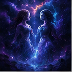 Wallpaper ζωδίου Δίδυμοι για smartphone