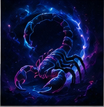 Ταπετσαρία Σκορπιός με εντυπωσιακό zodiac design