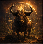 Ταπετσαρία Ταύρος με εντυπωσιακό zodiac design